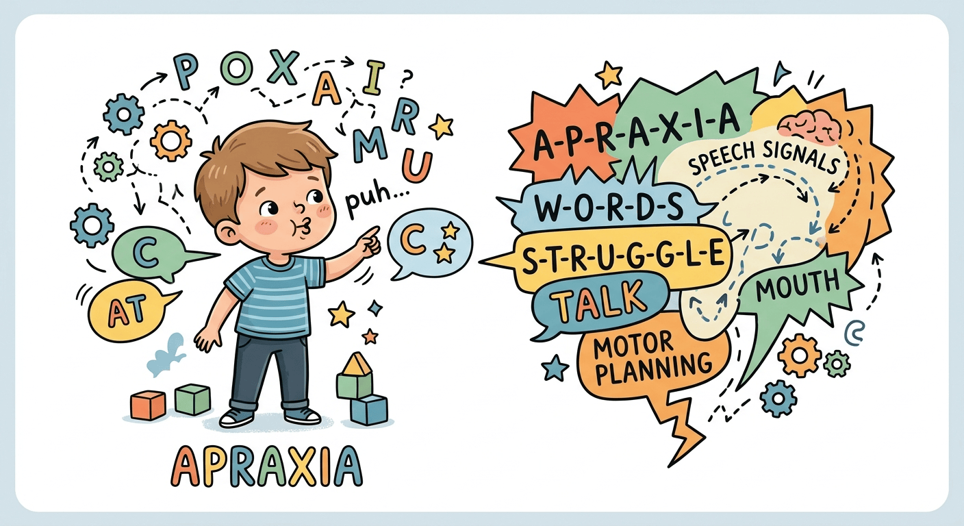 Apraxia of speech therapy at Growing Stars Lucknow