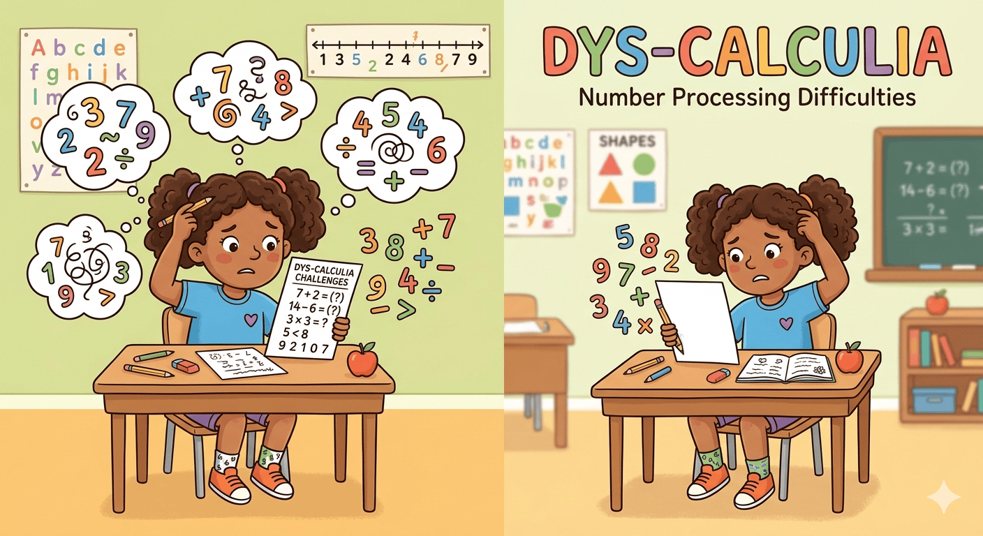 Dyscalculia support and maths learning therapy at Growing Stars Lucknow