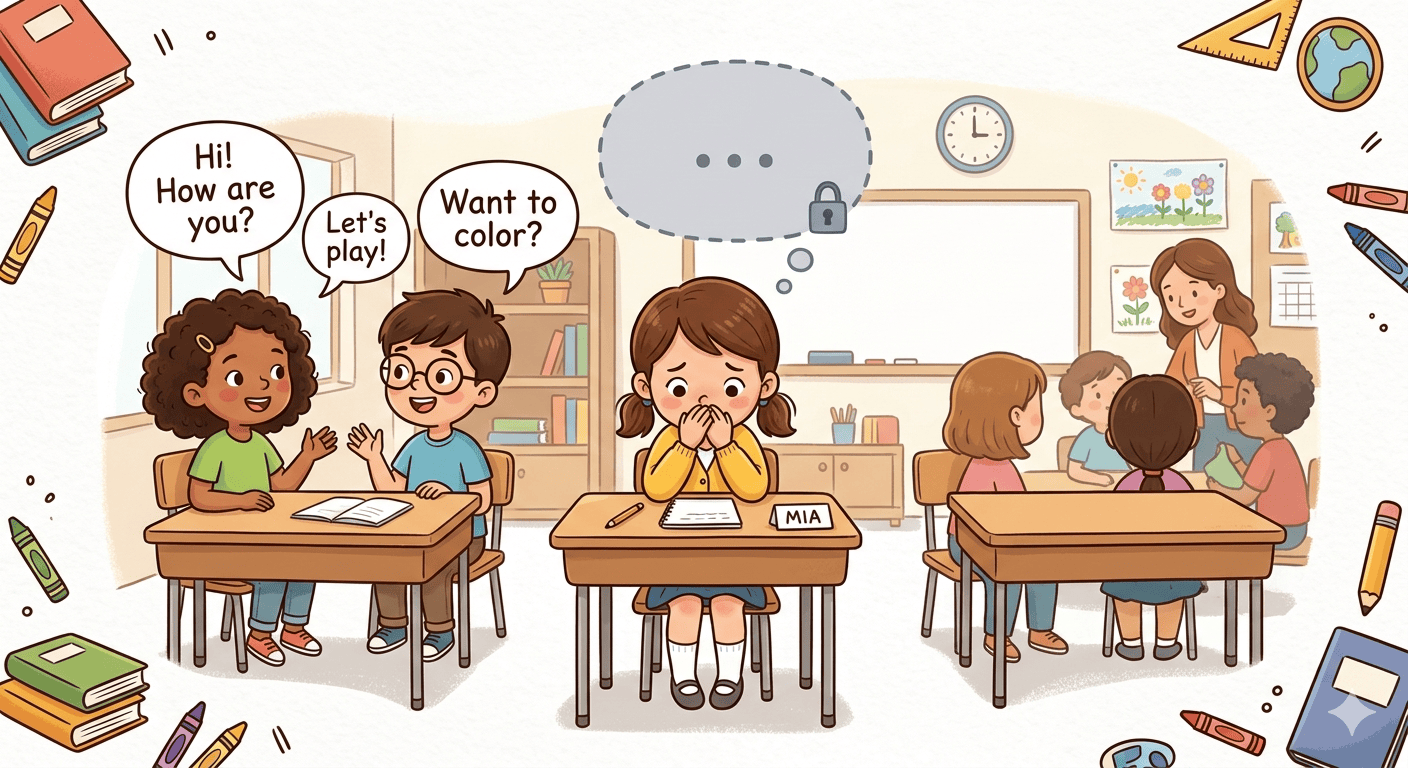 Selective Mutism therapy at Growing Stars Lucknow